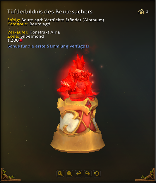 Tüftlerbildnis des Beutesuchers