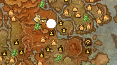 Balkenplattform aus Silbermond-map