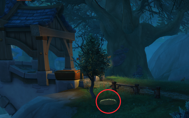 Balkenplattform aus Sturmwind