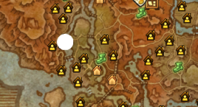 Bartisch der Klingenschlucht-map