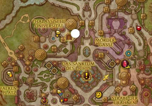 Bergbau - Station, Lehrer-map