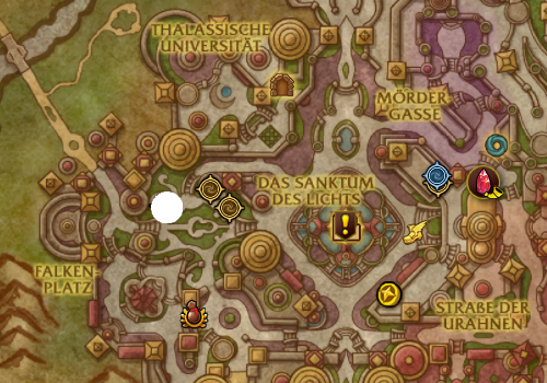 Besonders bezauberndes Tischtuch-map