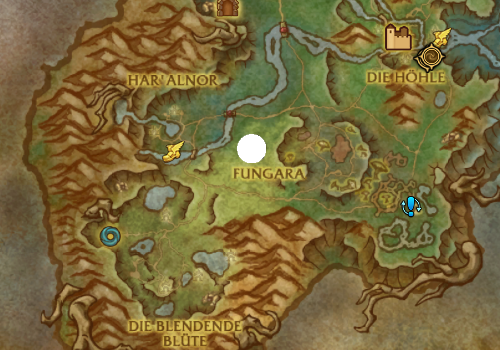 Blühende Knospe-map