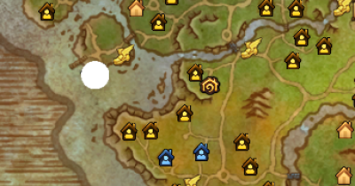 Breite reizende Couch-map