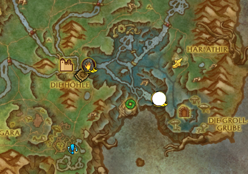 Chel die Kerbe-Harandar-map