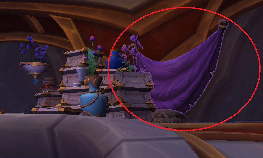 Ein richtig schöner Vorhang