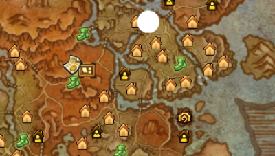 Eisenverstärkte Tür-map