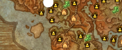 Eleganter Mandelholztisch-map