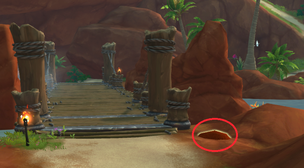 Eleganter Mandelholztisch