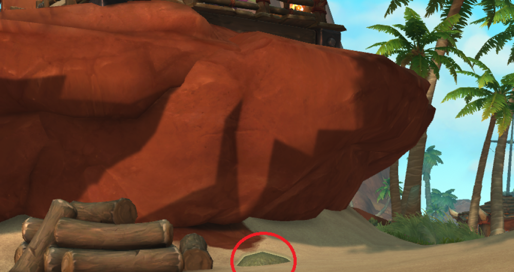 Eleganter geschwungener Tisch