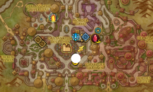 Frisch gepflückte Friedensblume-map