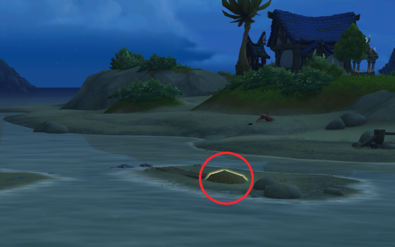 Geschnitzter Holzbartisch