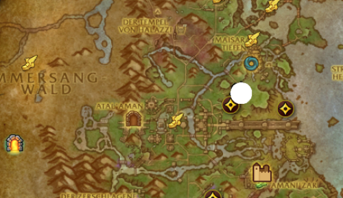 Glücksbringer des Höhlenforschers-map