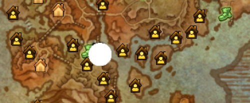 Grobe gebänderte Kiste-map