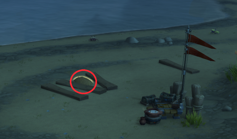 Großer stabiler Holztisch