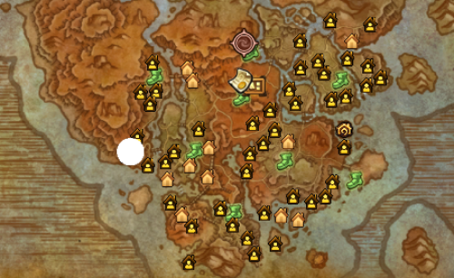 Hauerbewehrtes Bett aus Orgrimmar-map