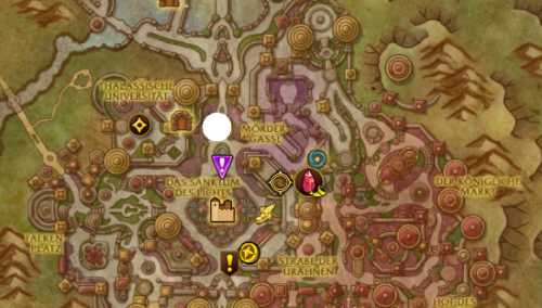 Hauptmann Fackelschwur-map