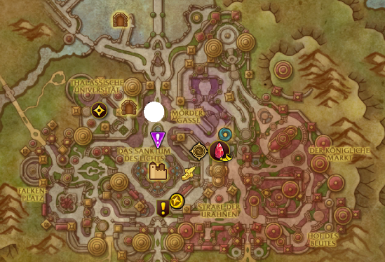 Hauptmann Fackelschwur-map