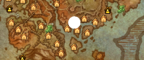 Hornbewehrtes gebändertes Fass-map