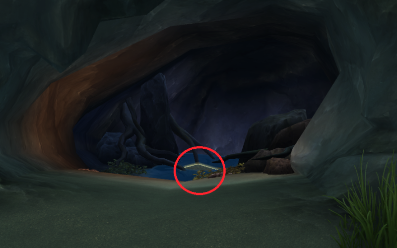 Kleiner Holznachttisch