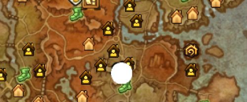 Kleiner eleganter Beistelltisch-map