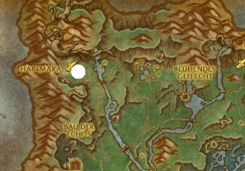 Lichtblütenwurzel-map
