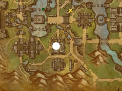 Meißel des Amaniexperten-map