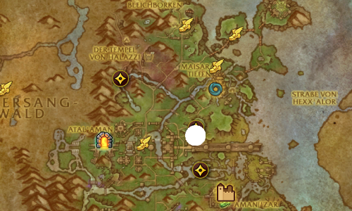 Phiole der Kuriositäten aus Zul'Aman-map