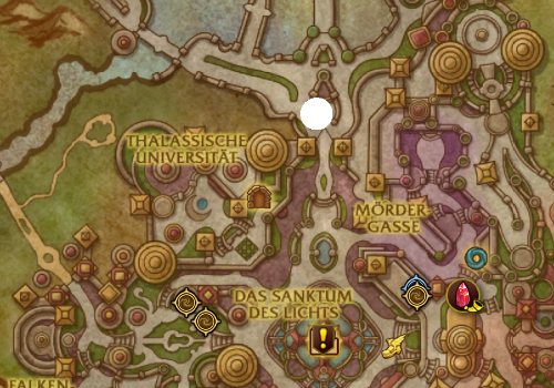 Phiole der Kuriositäten des Immersangwalds-map