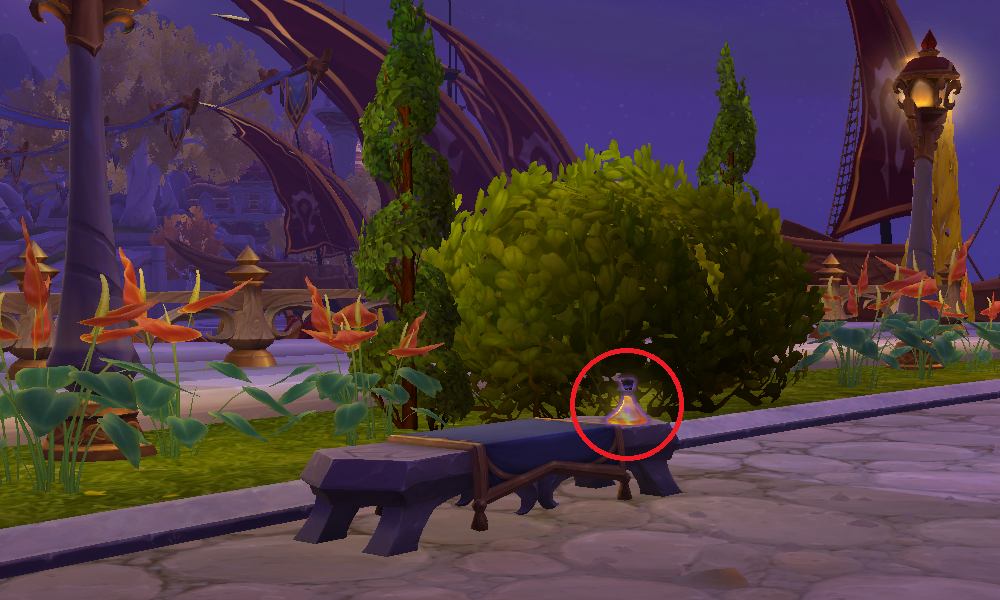 Phiole der Kuriositäten des Immersangwalds