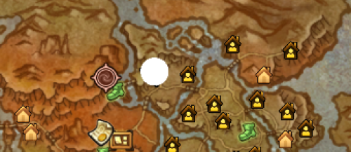 Rustikaler Hocker-map