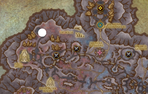 Schimmernde Leerenperle-map