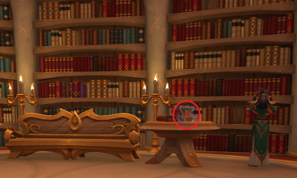 Schlecht gerundete Phiole