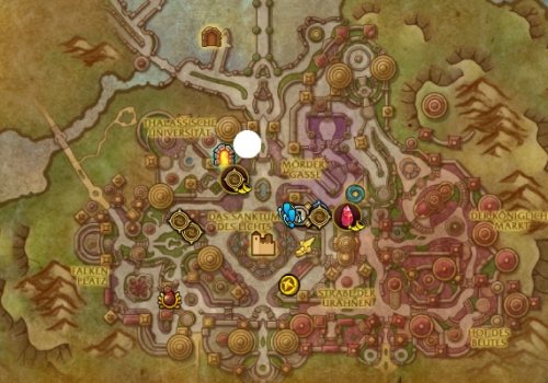 Schmiedekunst - Station, Lehrer-map