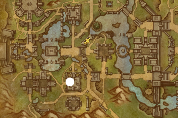 Sorgfältig gehämmerter Speer-map