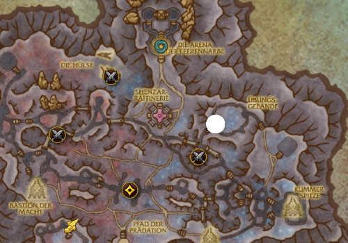 Zerbrochenes Glas-map